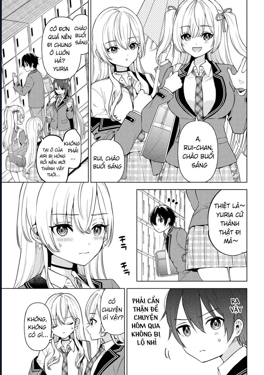 Inkya No Ore Ga Sekigae De S-Kyuu Bishoujo Ni Kakomaretara Himitsu No Kankei Ga Hajimatta - chap3 - Trang 3